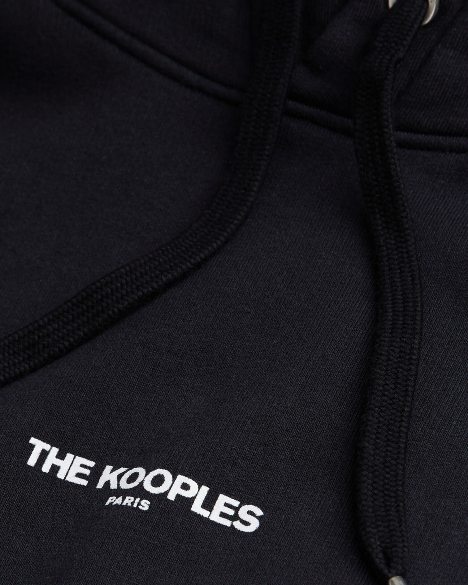 Black logo hoodie, BLACK, hi-res image number null