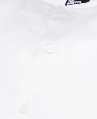 The Kooples HOMME WHITE chemise col officier blanche