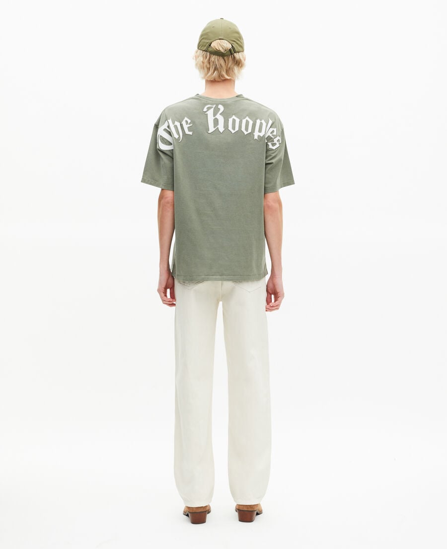 The Kooples HOMME FORET t-shirt avec logo au dos vert