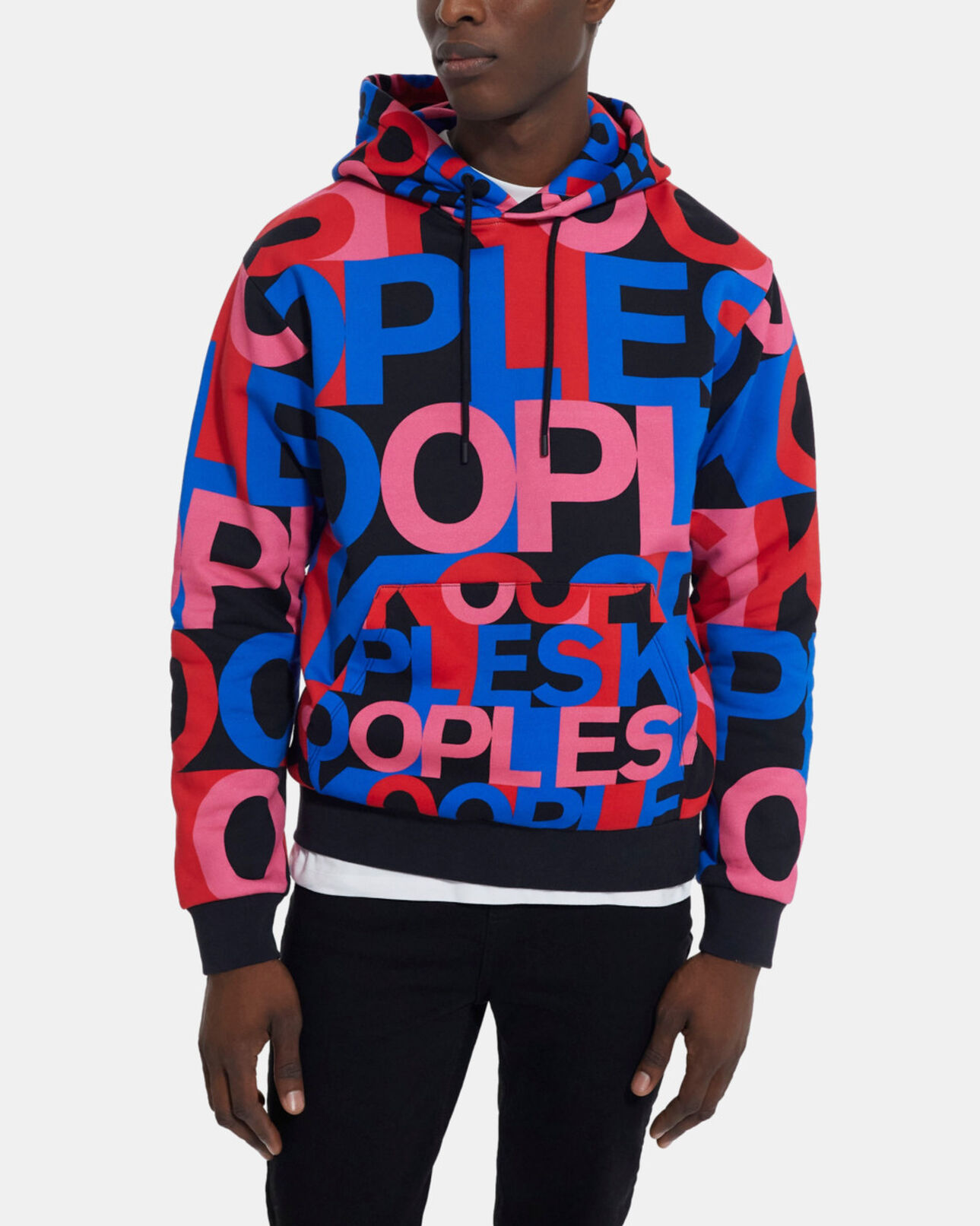 The Kooples HOMME MULTICOLOR sweatshirt logo multicolore