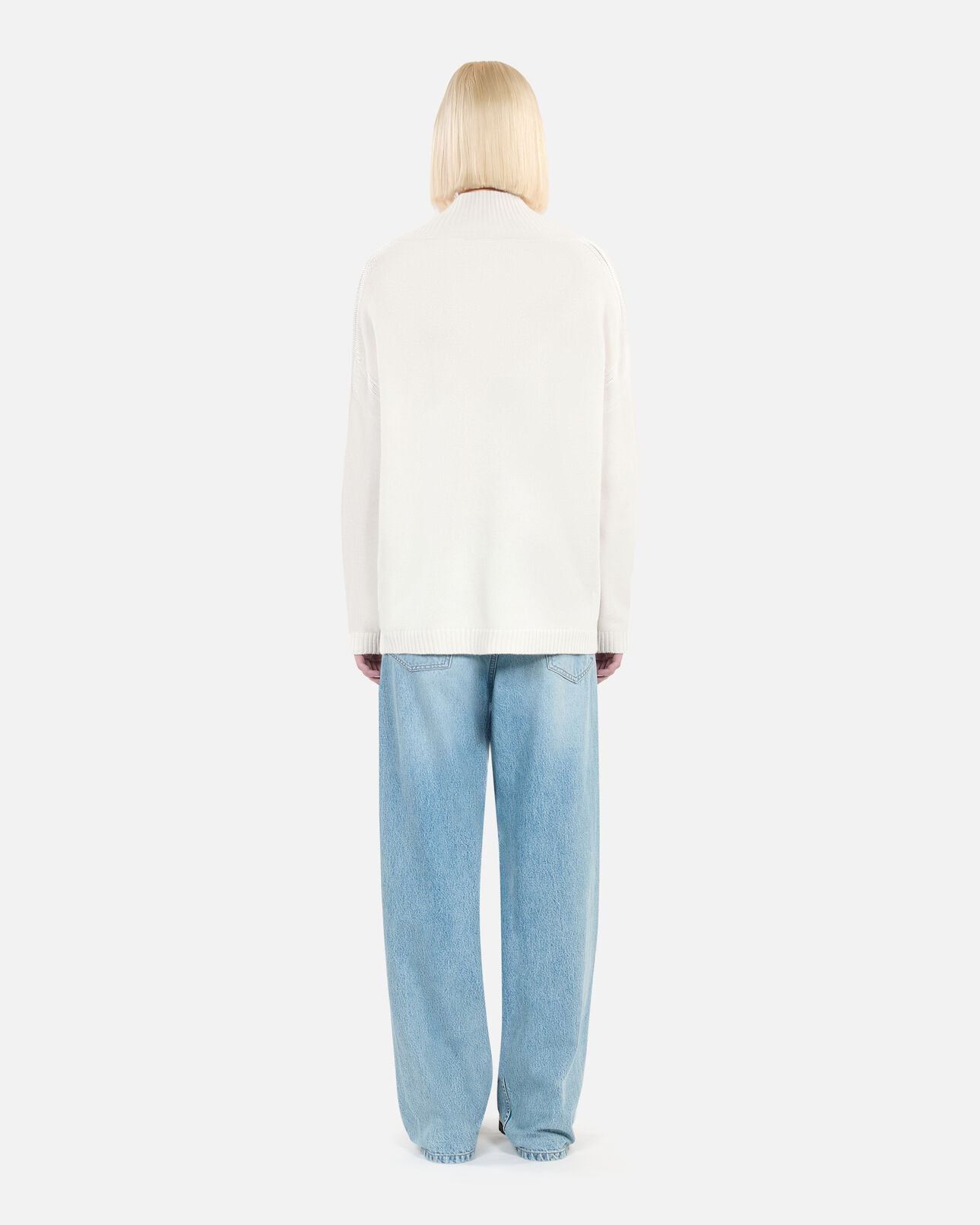 The Kooples FEMME ECRU pull en cachemire écru
