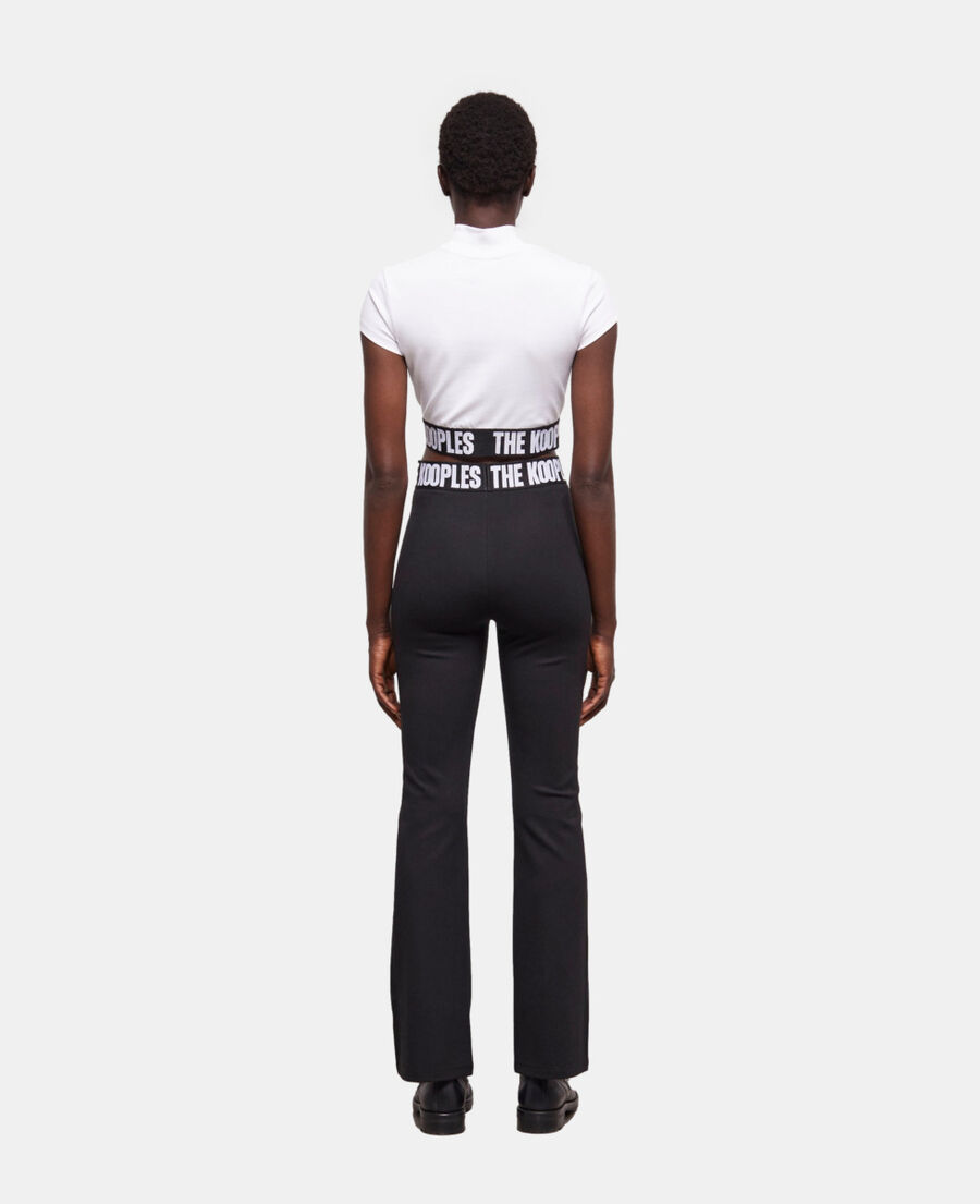 The Kooples FEMME WHITE t-shirt femme court à logo blanc