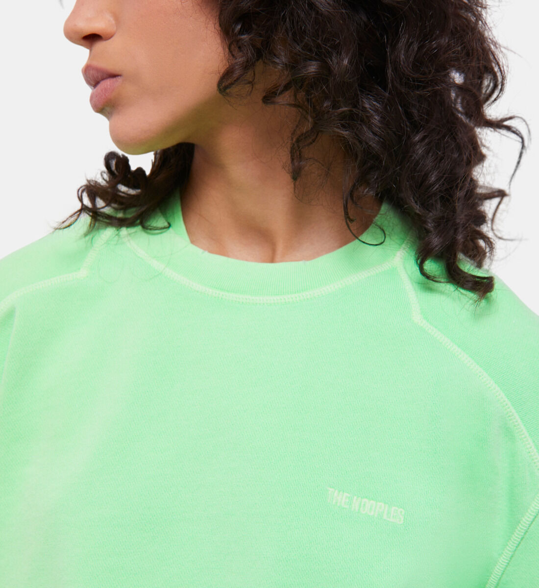 Fluorescent green sweatshirt new arrivals