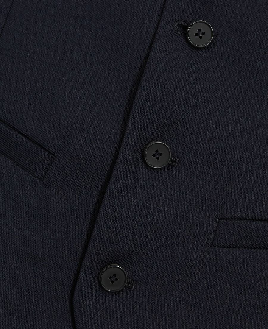 The Kooples HERREN DARK NAVY marineblaue anzugweste aus wolle