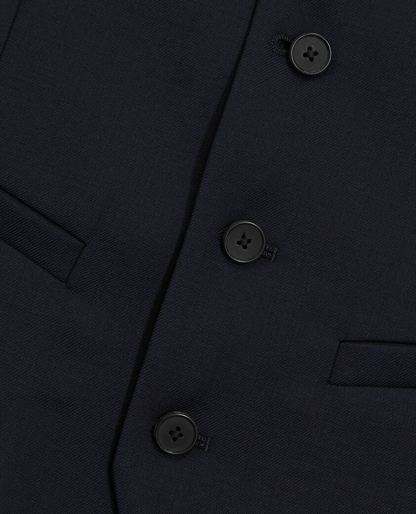 The Kooples HOMME DARK NAVY gilet de costume en laine bleu marine