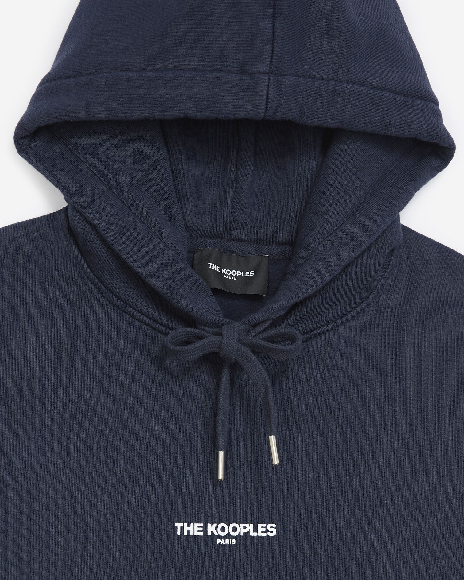 Sweat bleu marine à capuche imprimé, NAVY, hi-res image number null