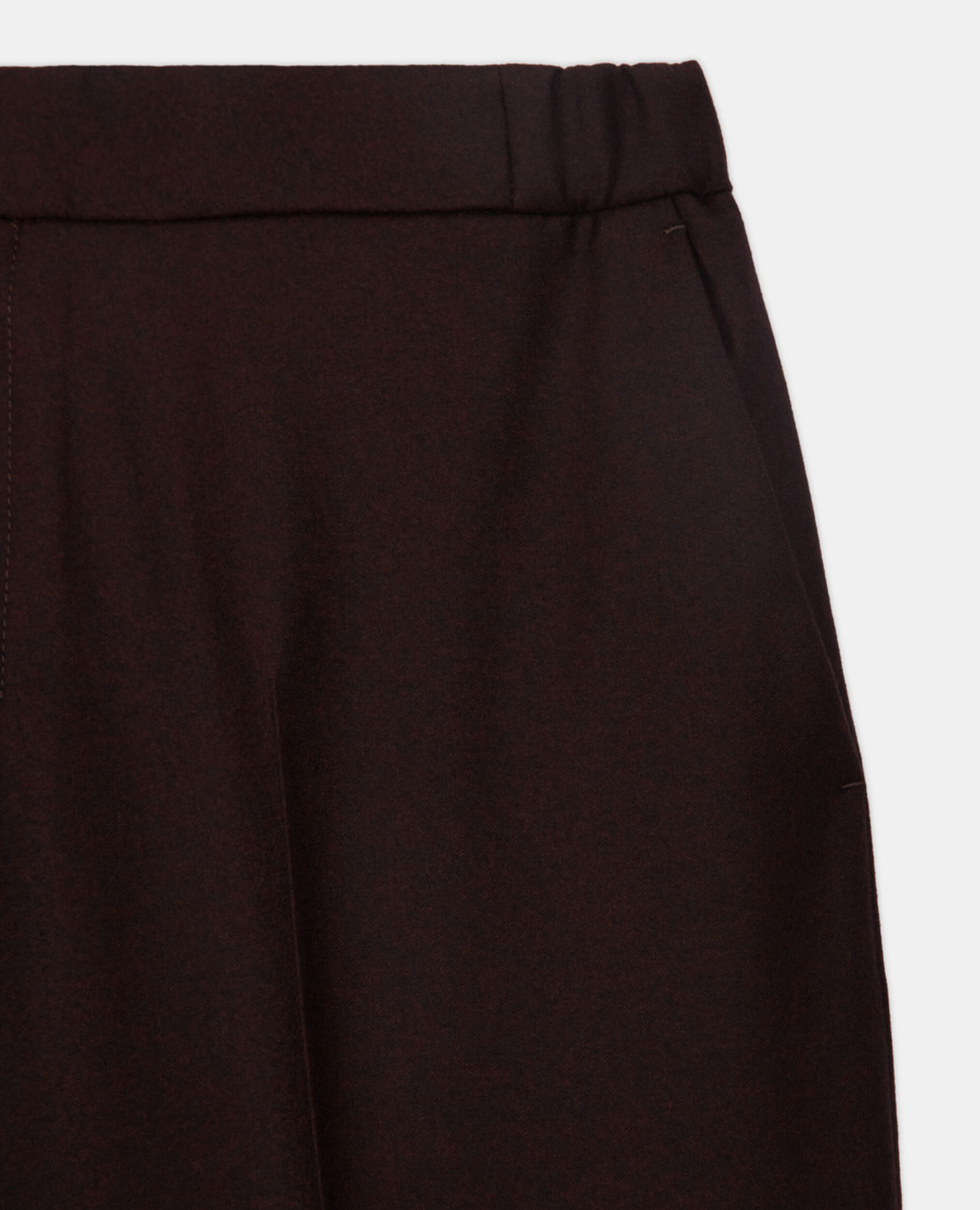 Burgundy wool suit pants, BURGUNDY, hi-res image number null