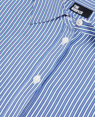 The Kooples F BLUE WHITE striped shirt