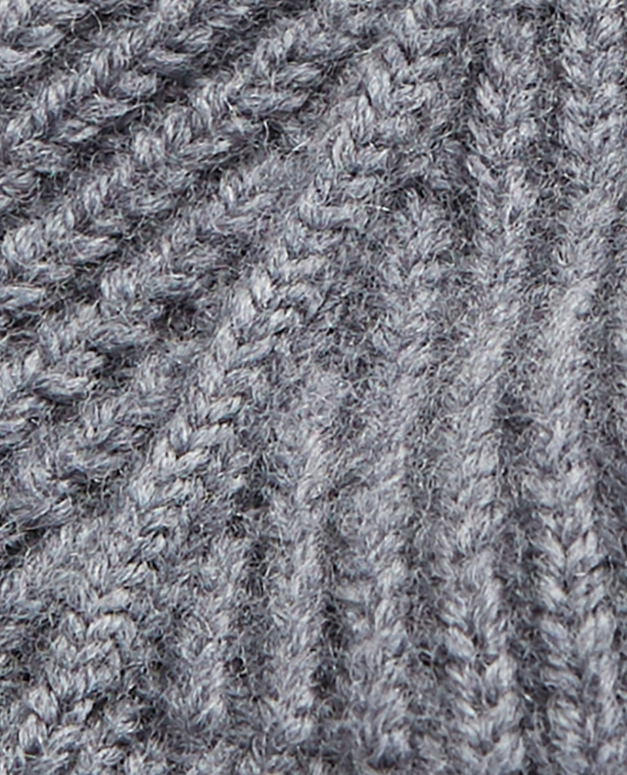 Gray wool sweater, MIDDLE GREY, hi-res image number null