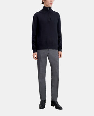 The Kooples H BLACK black sweater with debossed logo