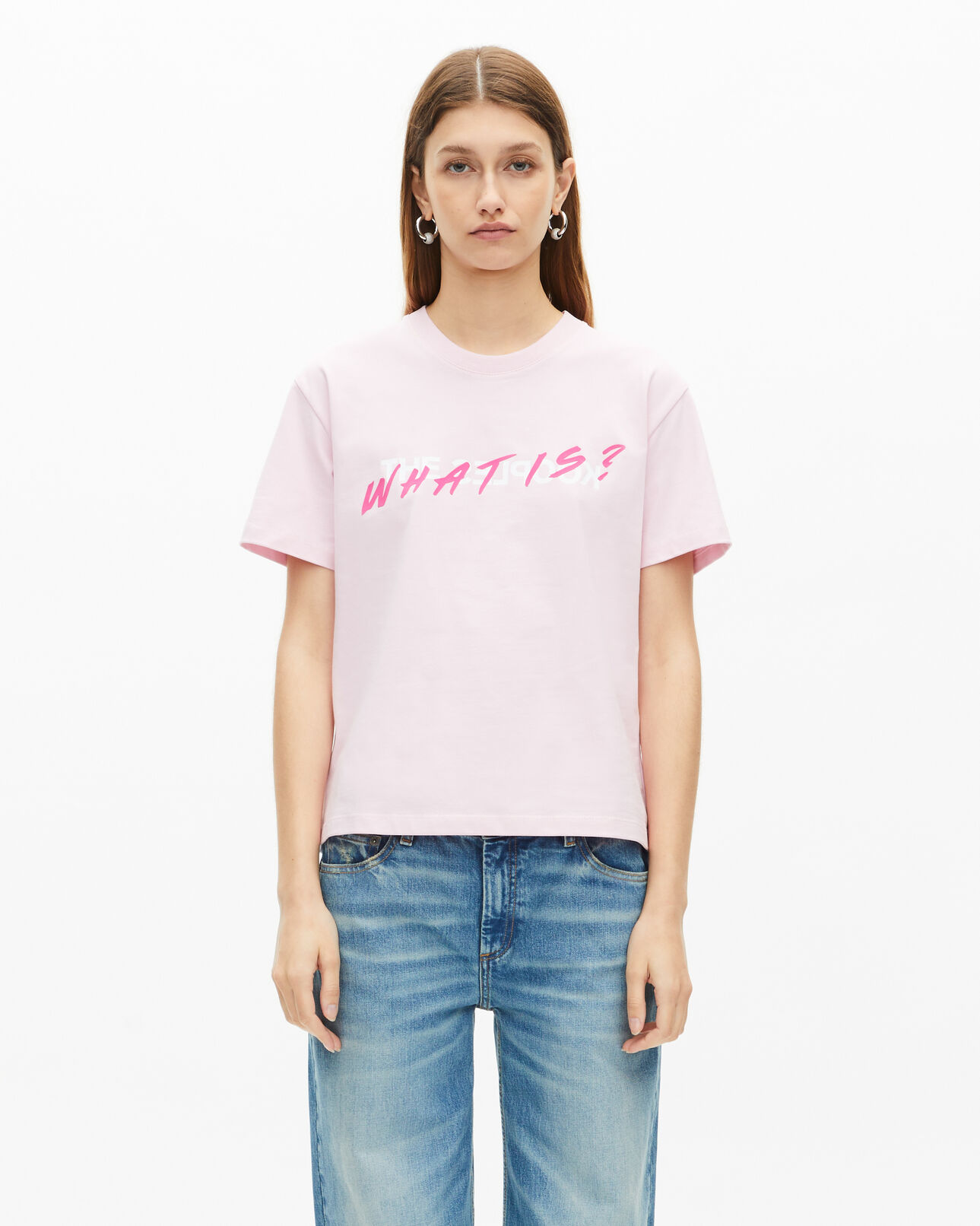 The Kooples MUJER PALE PINK camiseta what is rosa