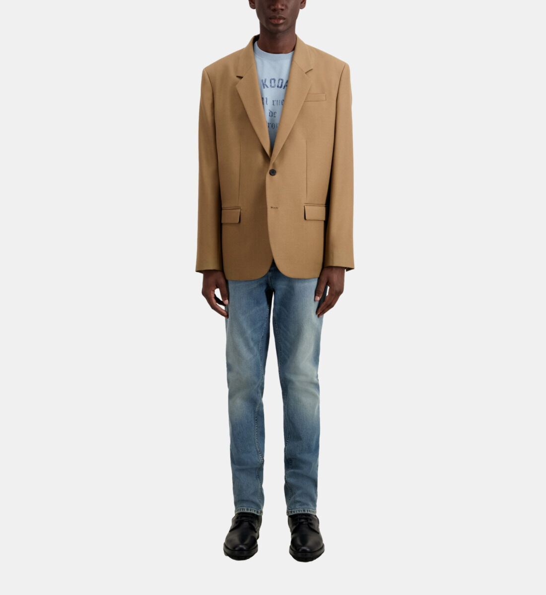 Kooples camel coat hotsell
