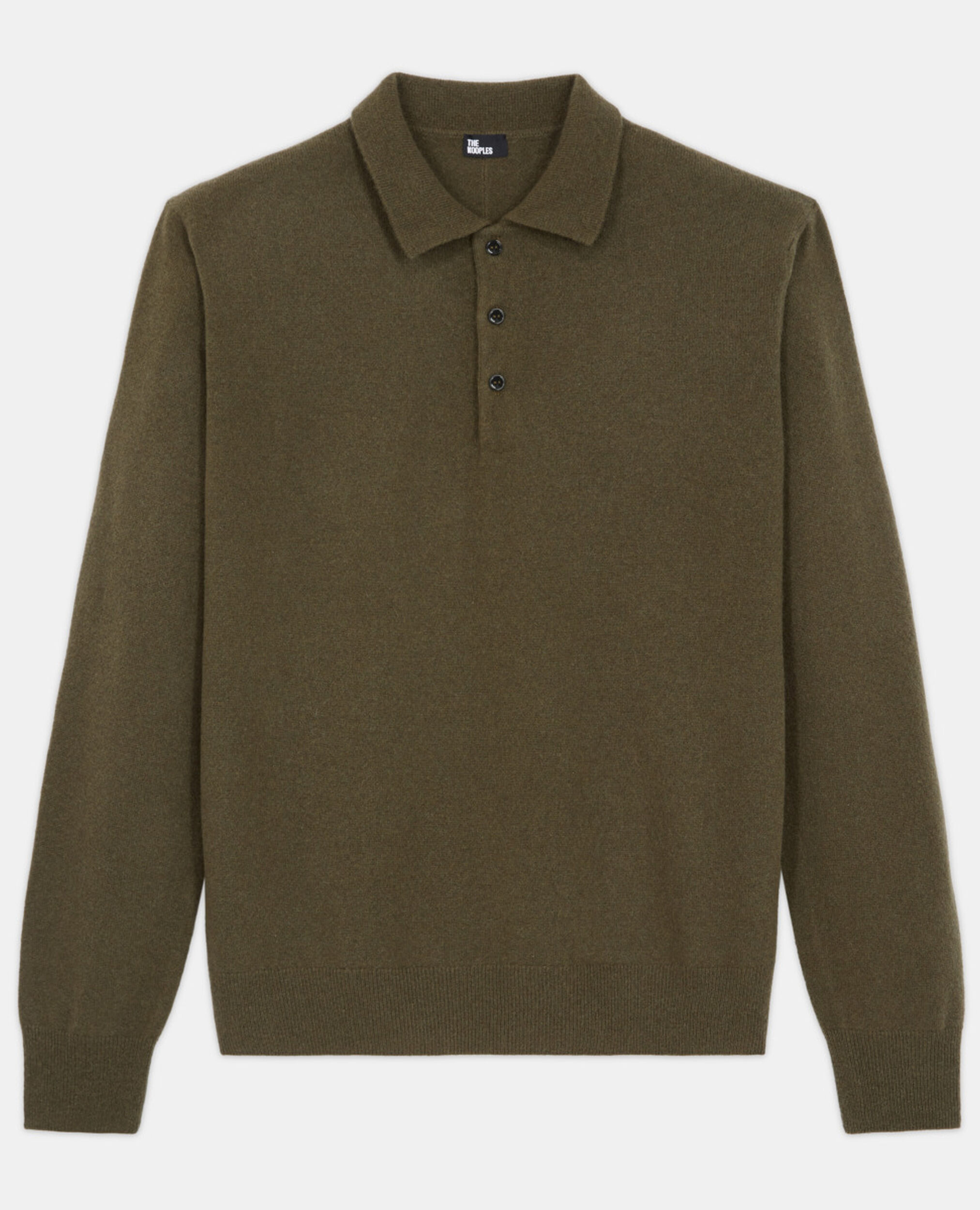 Black cashmere sweater, BLACK, hi-res image number null