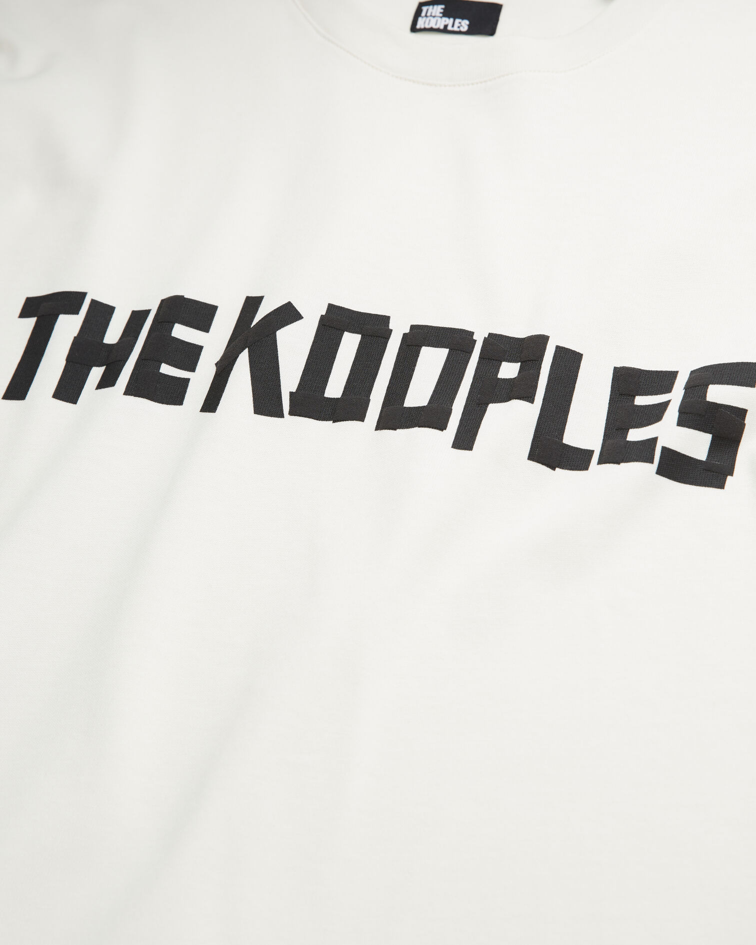 T-shirt Homme logo The Kooples blanc, WHITE, hi-res image number null