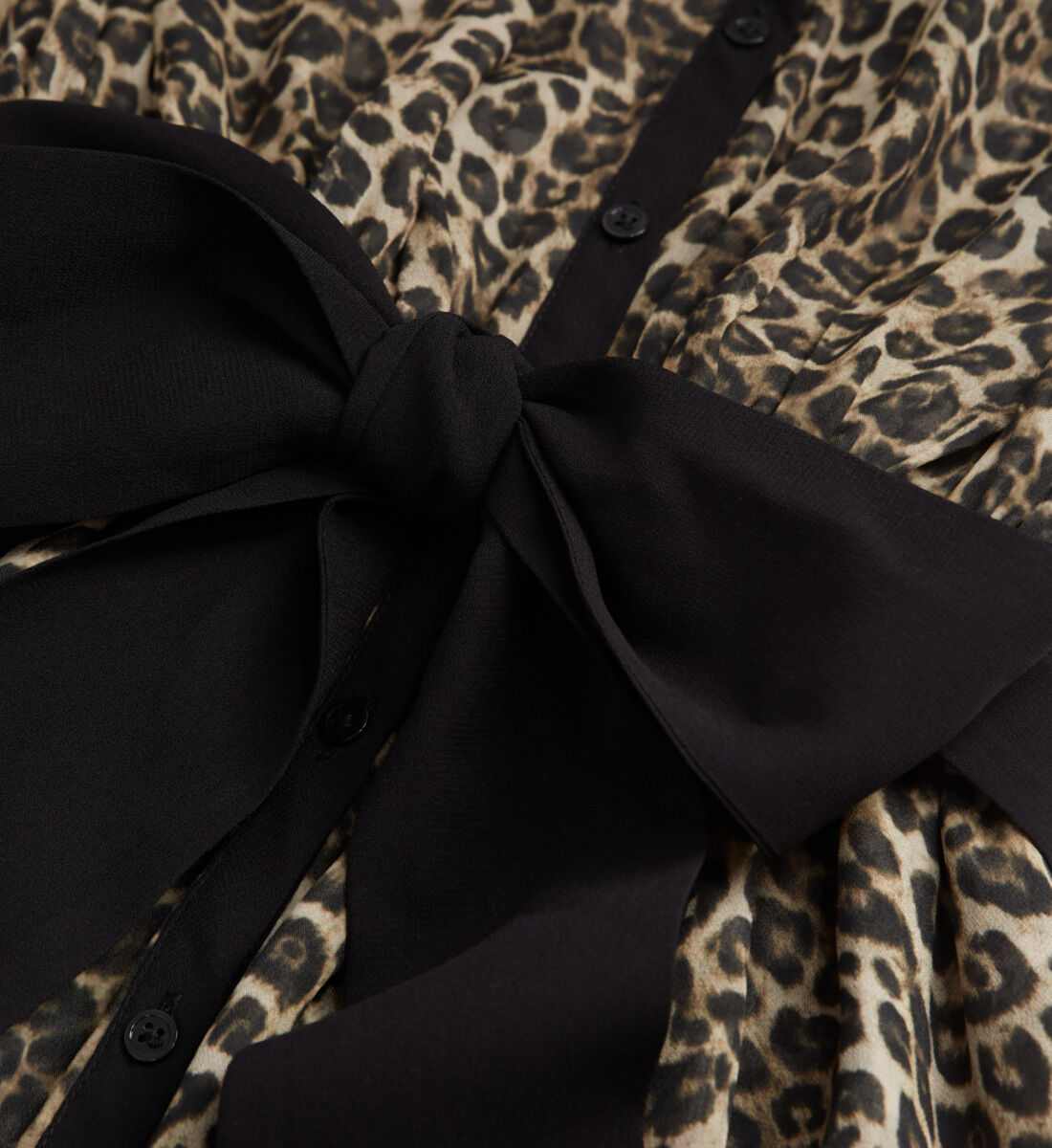 The kooples animal top print dress