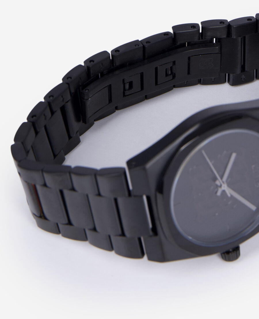 The Kooples MIXTE BLACK montre monogramme noire