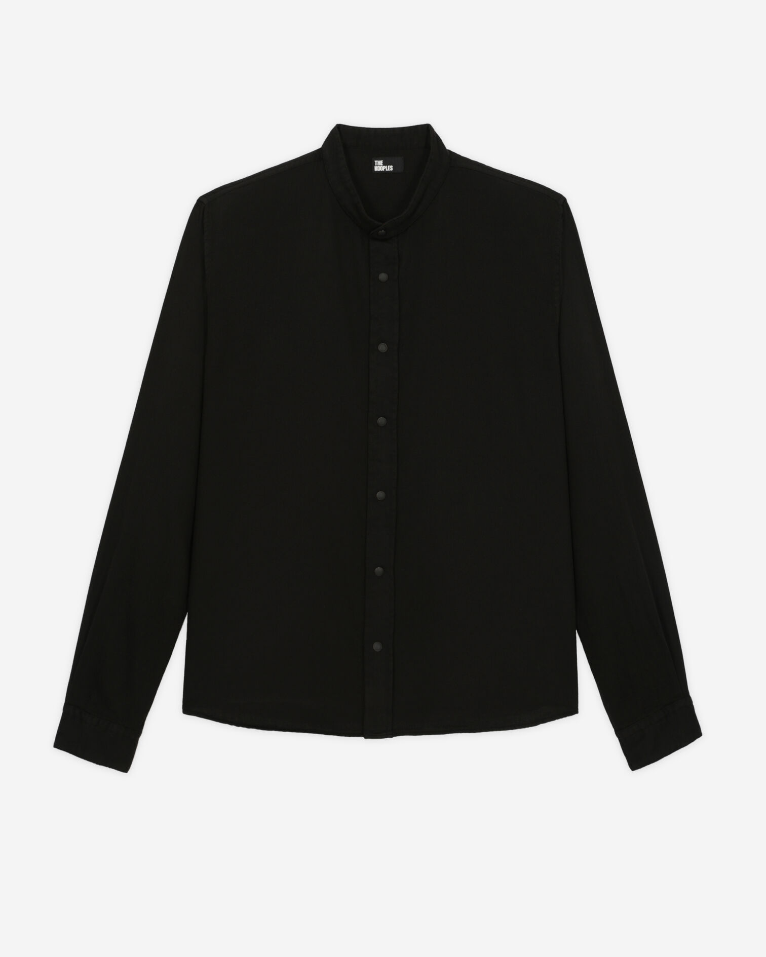 Camisa informal negra, BLACK, hi-res image number null