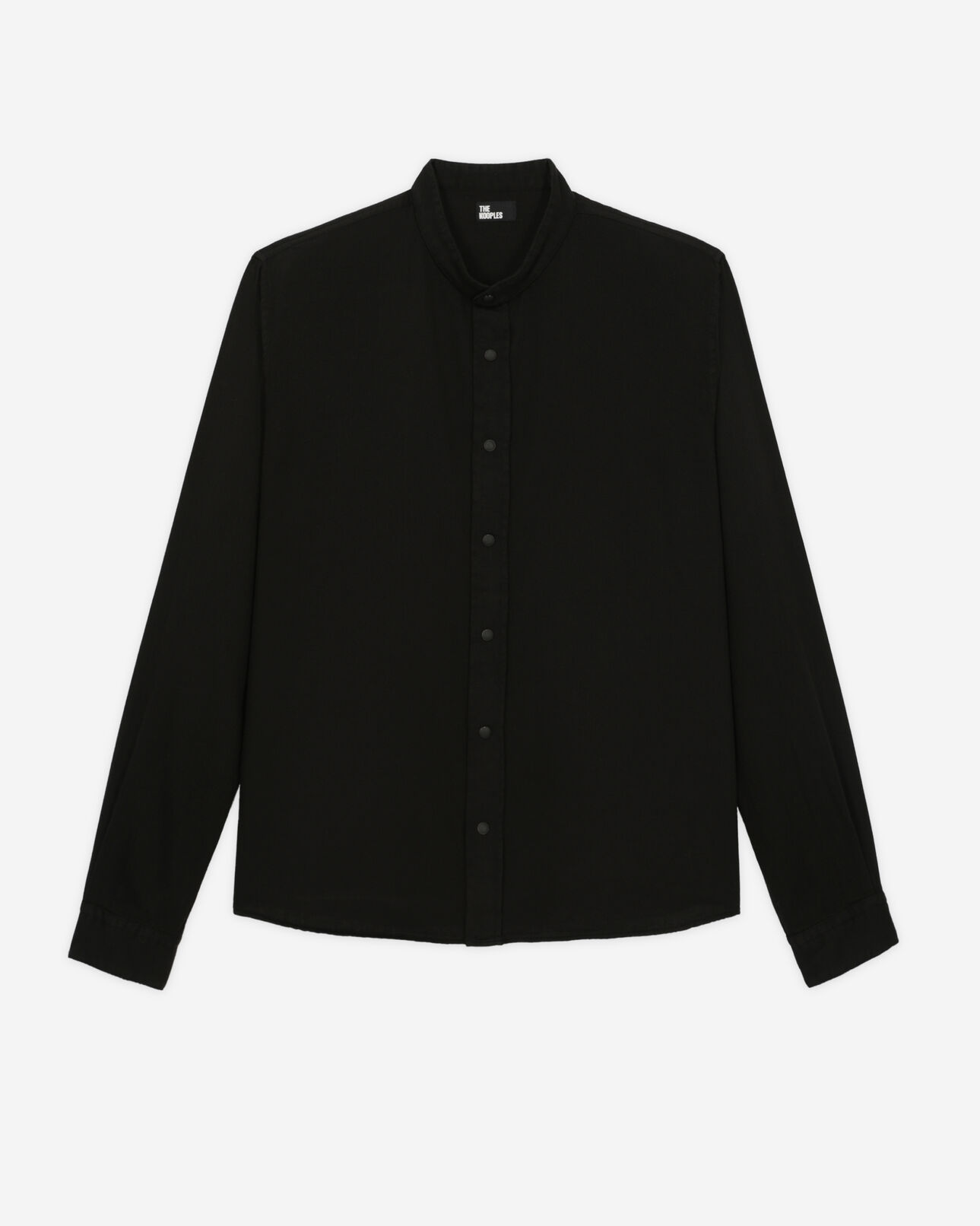 The Kooples HOMBRE BLACK camisa informal negra