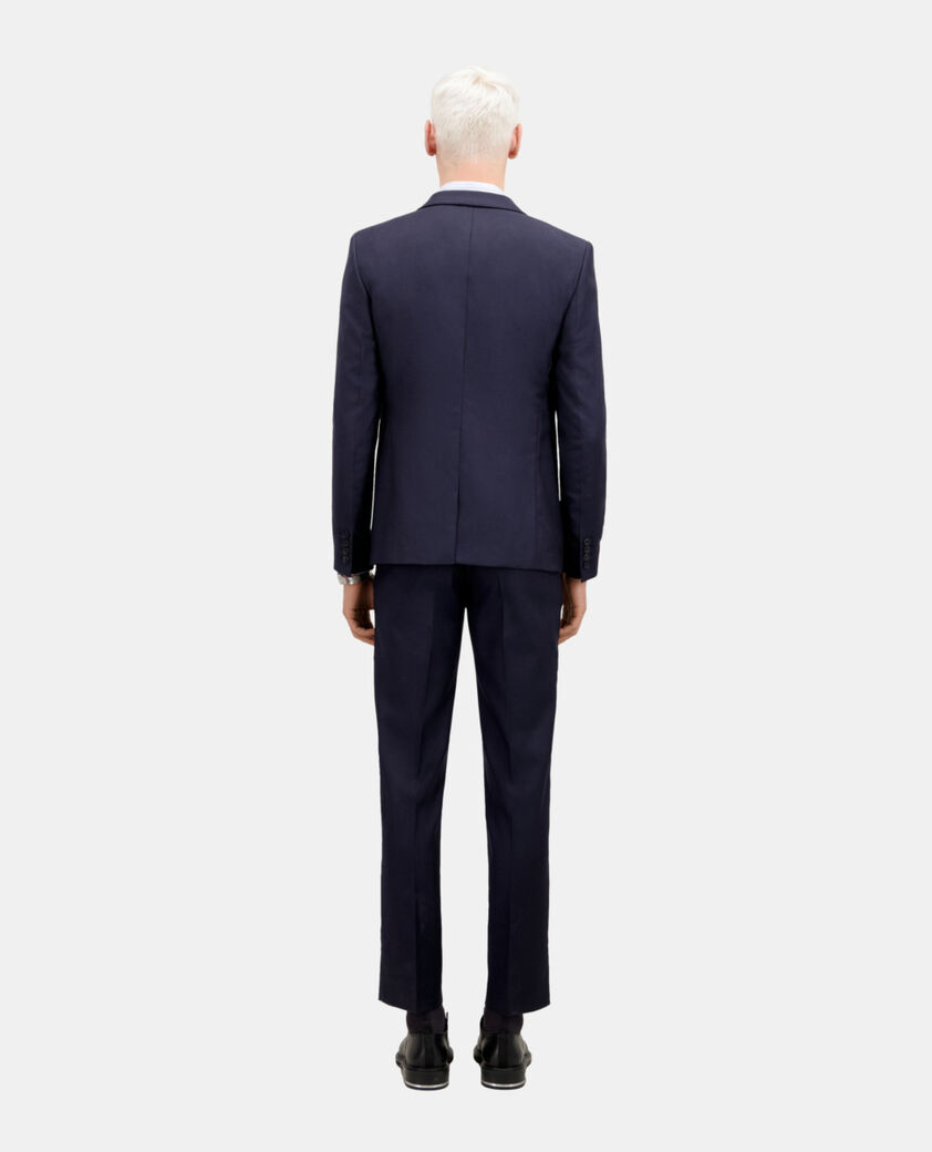 The Kooples MEN NAVY navy blue wool suit jacket