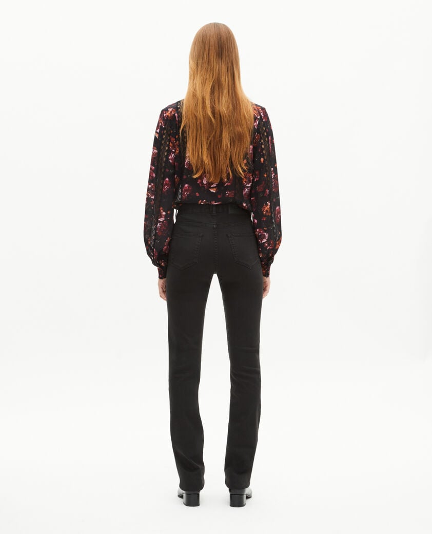 The Kooples F BLACK black long slim jeans