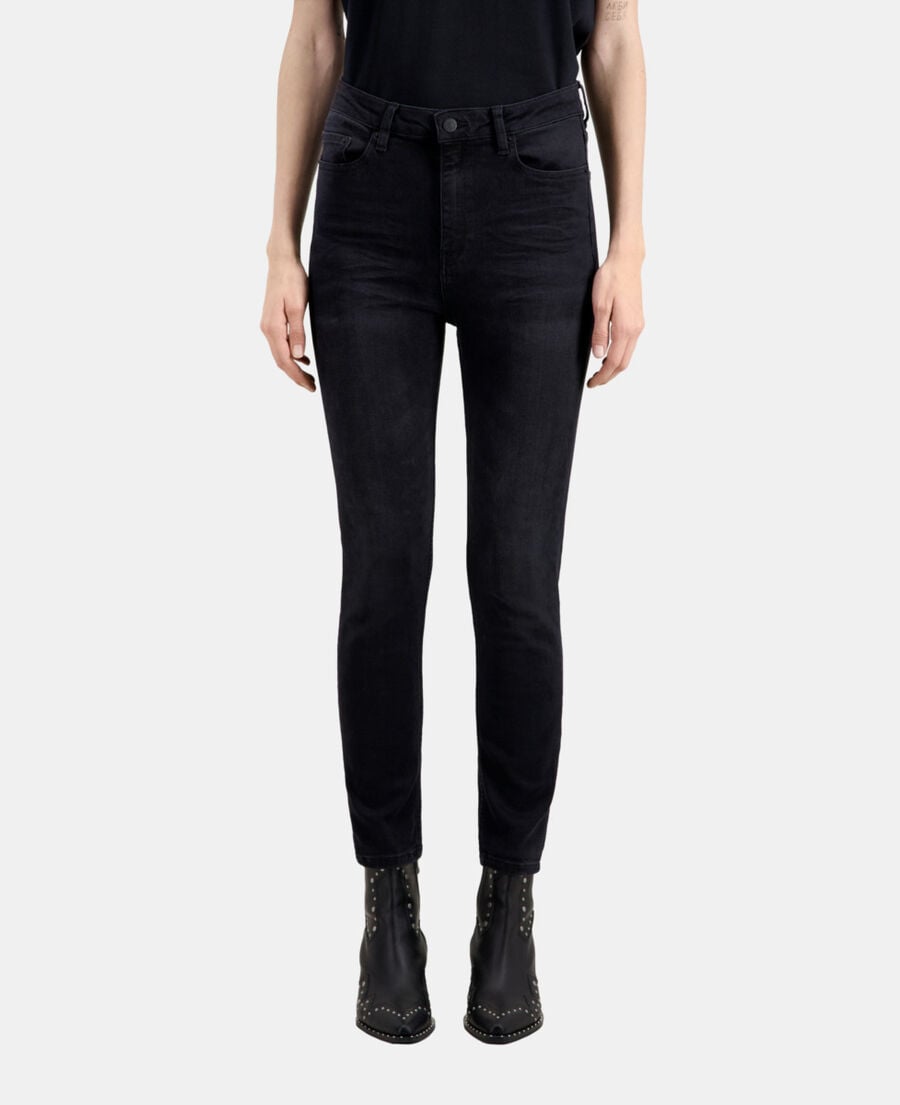 The Kooples FEMME BLACK jean slim noir