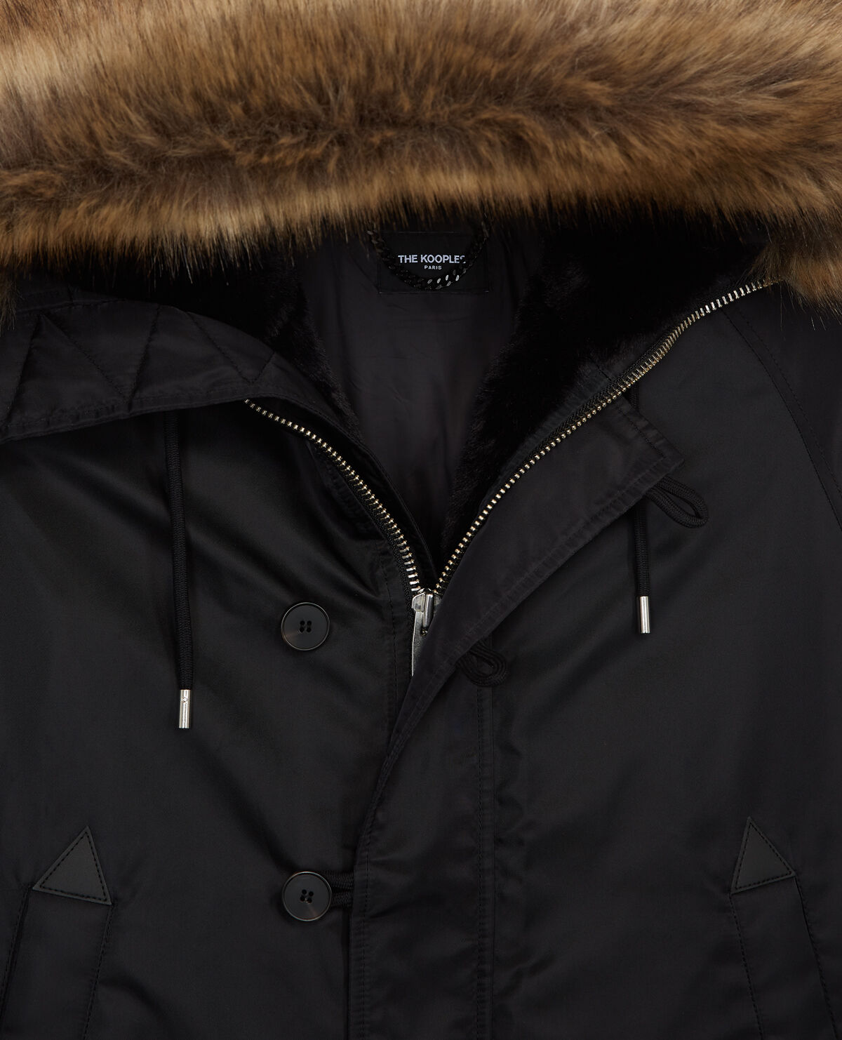 Doudoune the kooples homme fourrure store