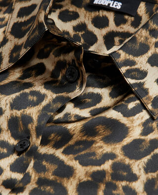 The Kooples DAMEN LEOPARD seidenhemd mit leopardenmuster
