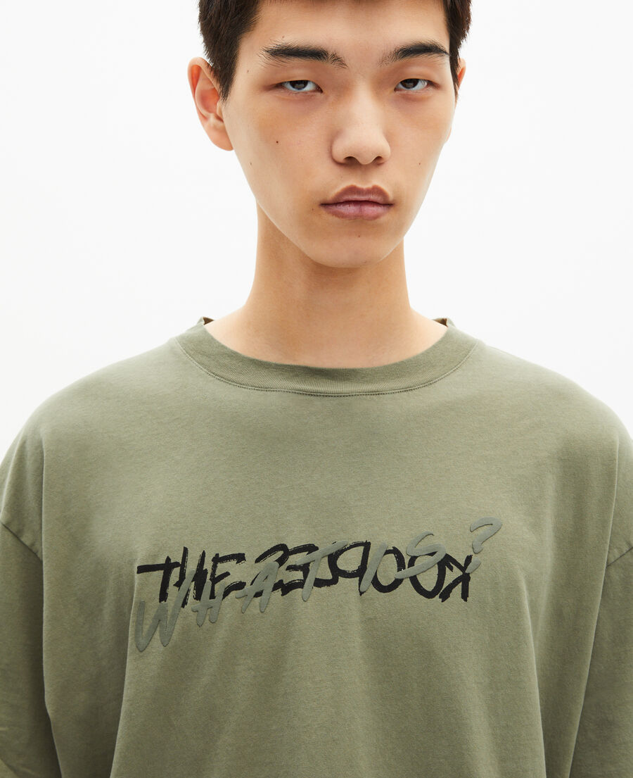 The Kooples HOMME KAKI t-shirt what is kaki