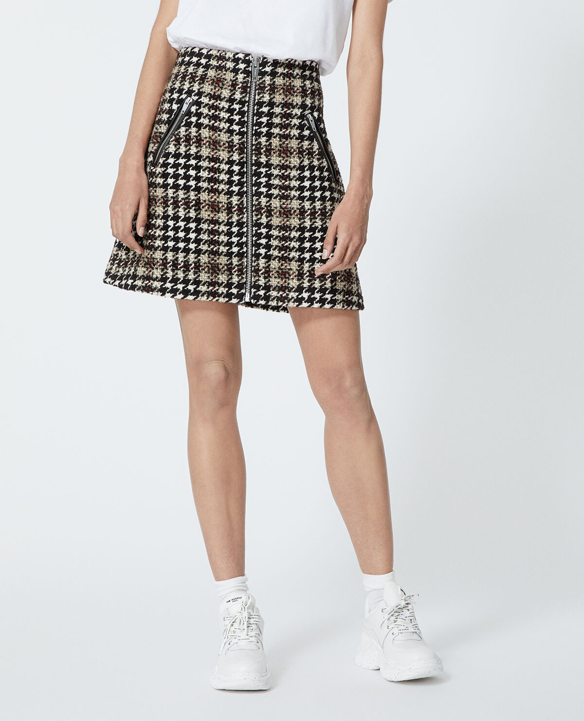 Kooples tweed skirt hotsell