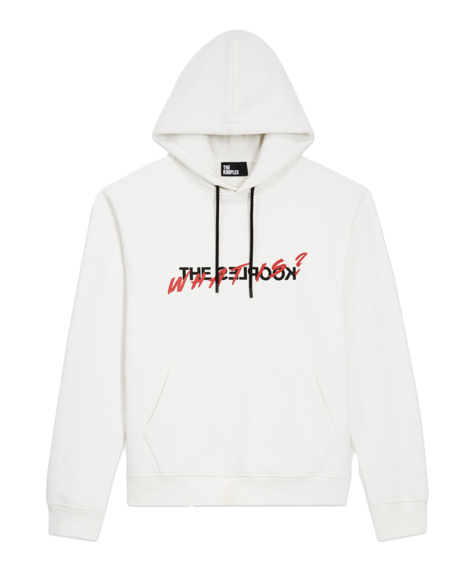 Men's Ecru sweatshirt with What is screen print, ECRU, hi-res image number null