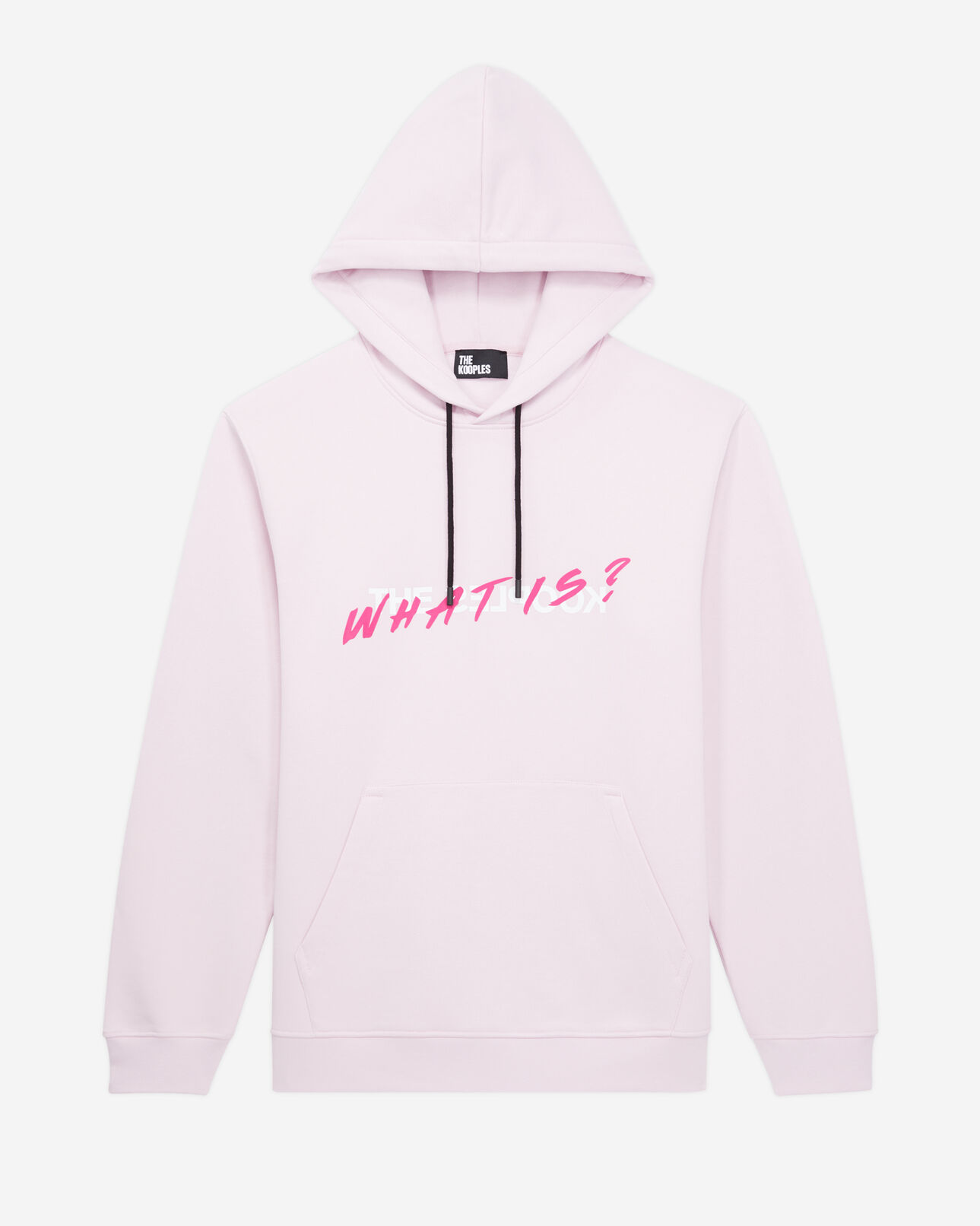 The Kooples MEN PALE PINK men's pink what is hoodie