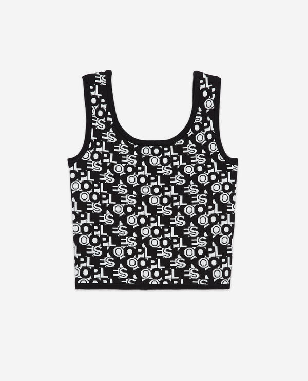 Crop top with The Kooples logo