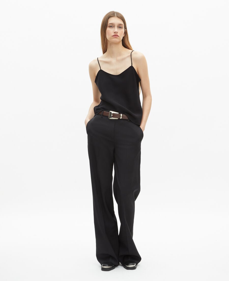 The Kooples WOMEN BLACK black camisole
