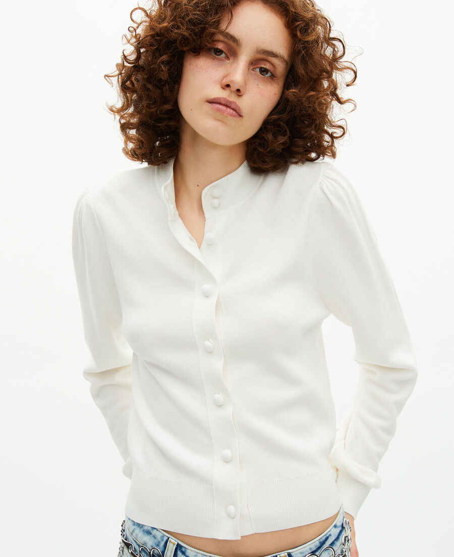 The Kooples WOMEN ECRU ecru cardigan