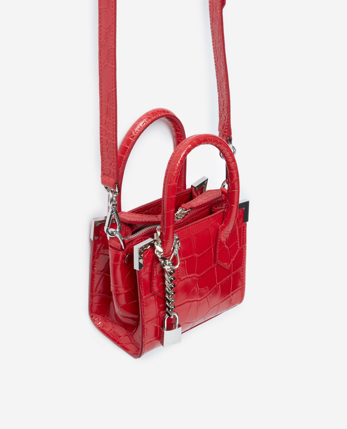 The kooples best sale sac rouge croco