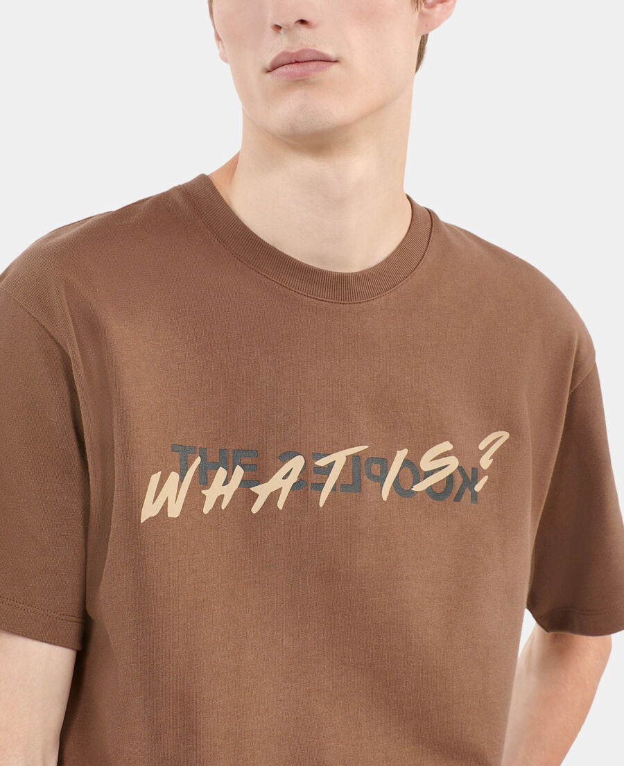 The Kooples MEN BROWN brown what is t-shirt