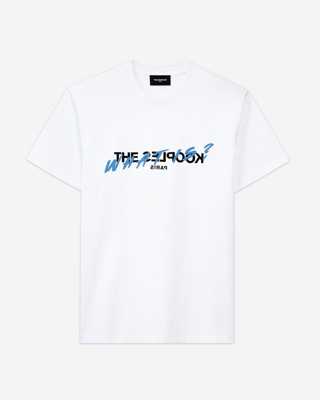 The Kooples HOMME WHITE t-shirt what is