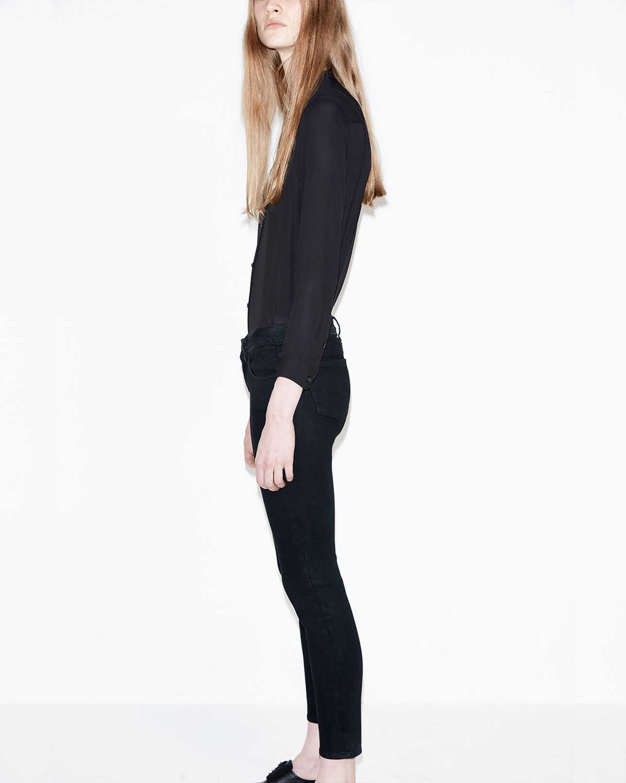 The Kooples FEMME BLACK pantalon noir