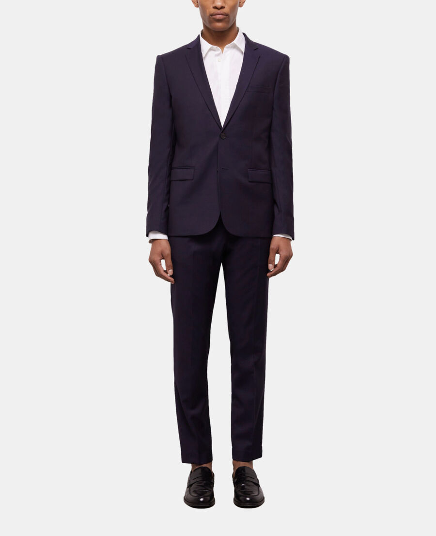 The Kooples HERREN NAVY marineblaue anzugjacke