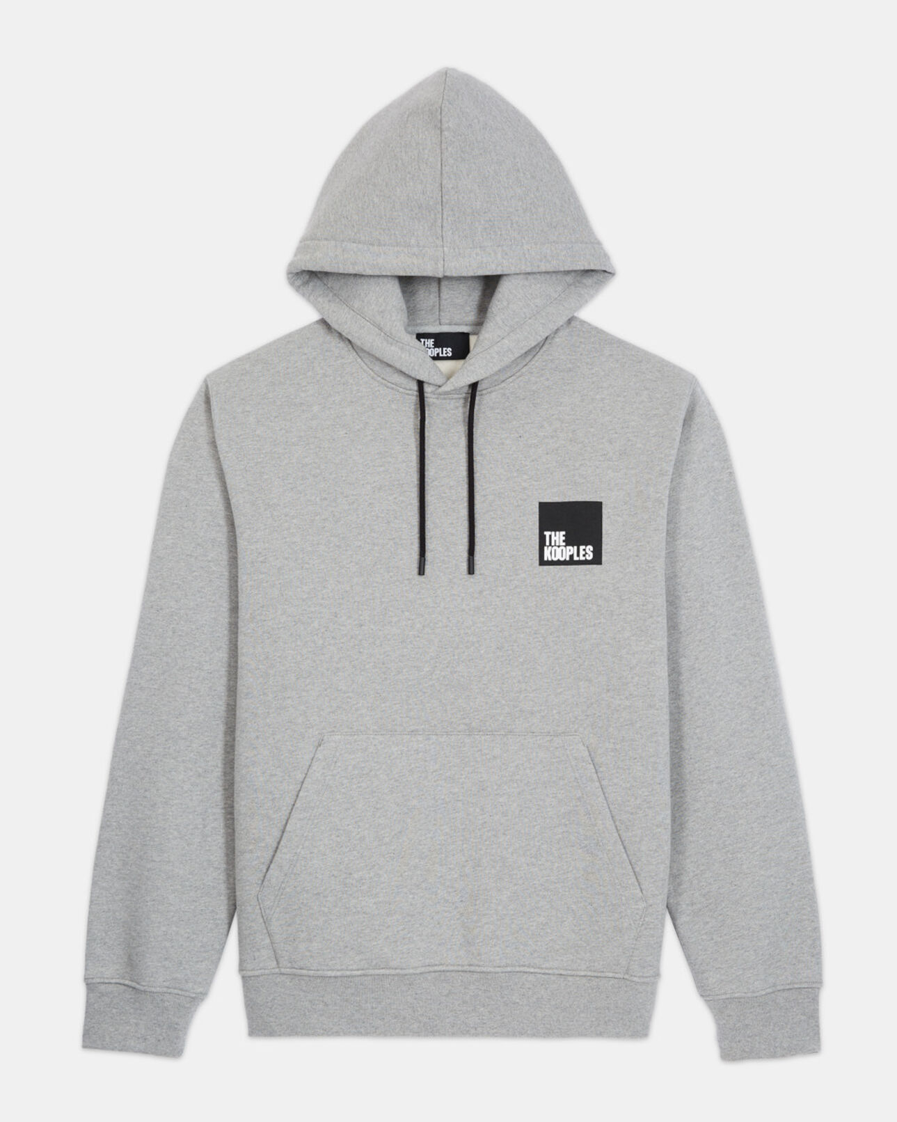 The Kooples HOMME GREY MELANGE sweat gris