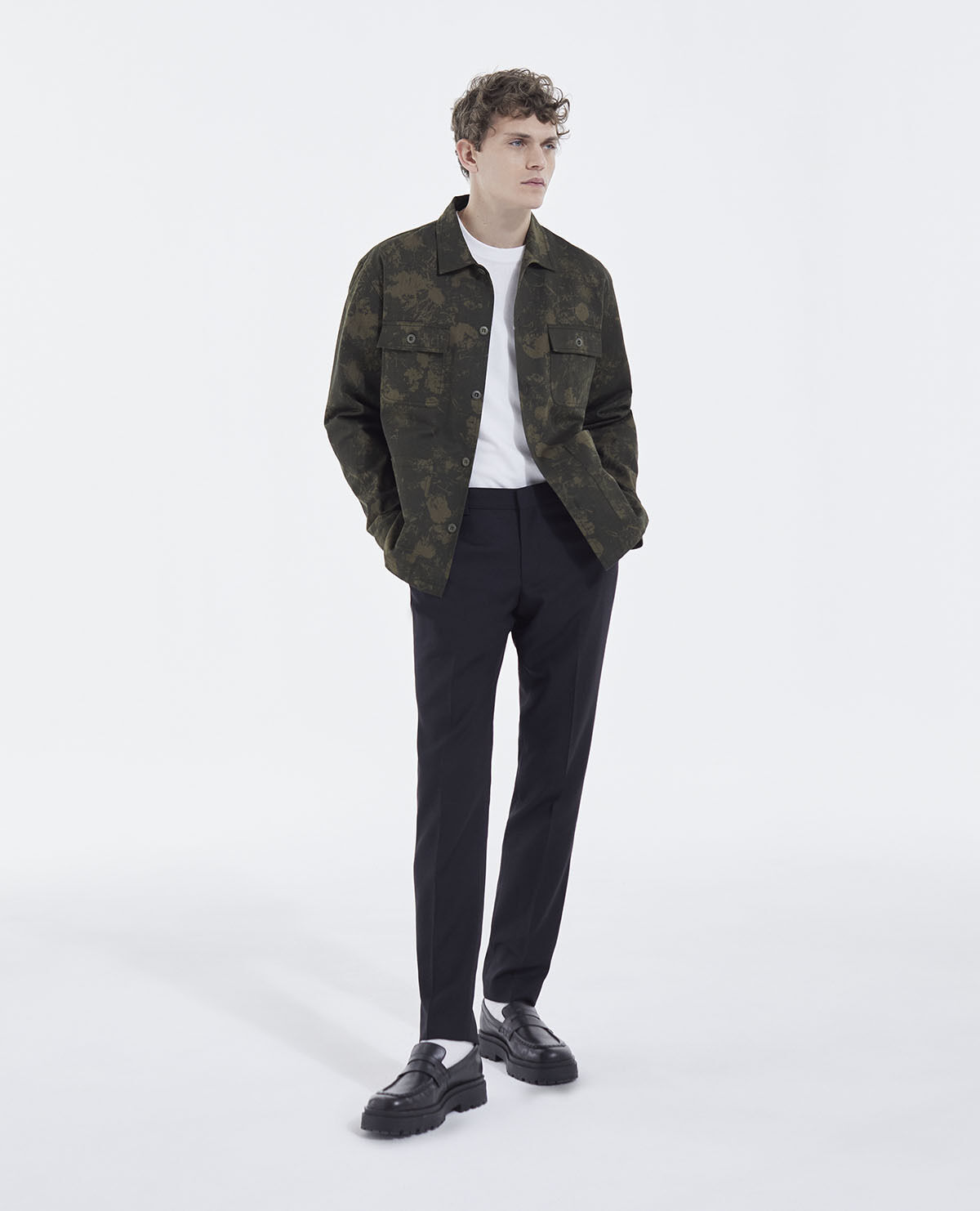The kooples on sale camo jacket