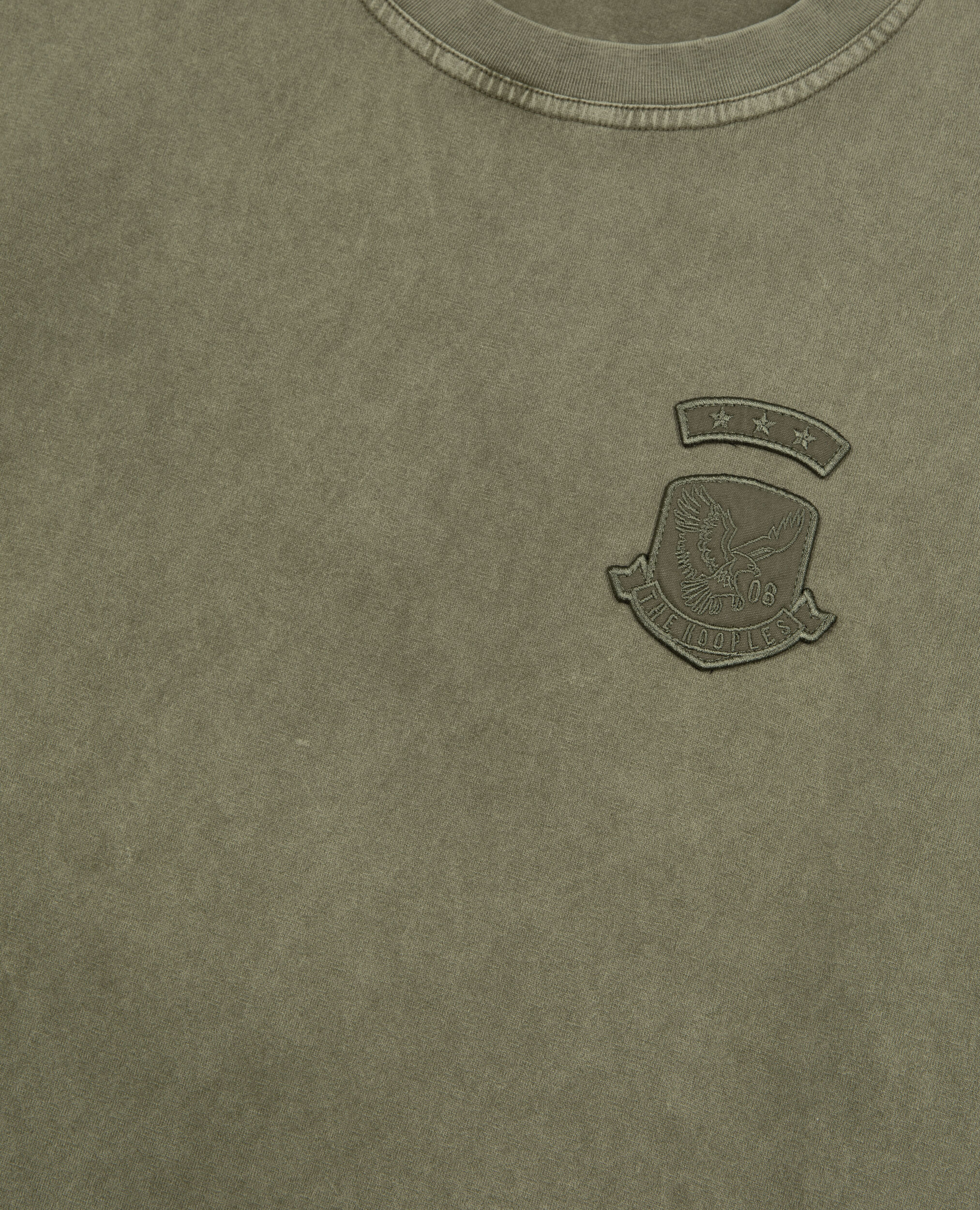 T-shirt with khaki patches, KAKI, hi-res image number null