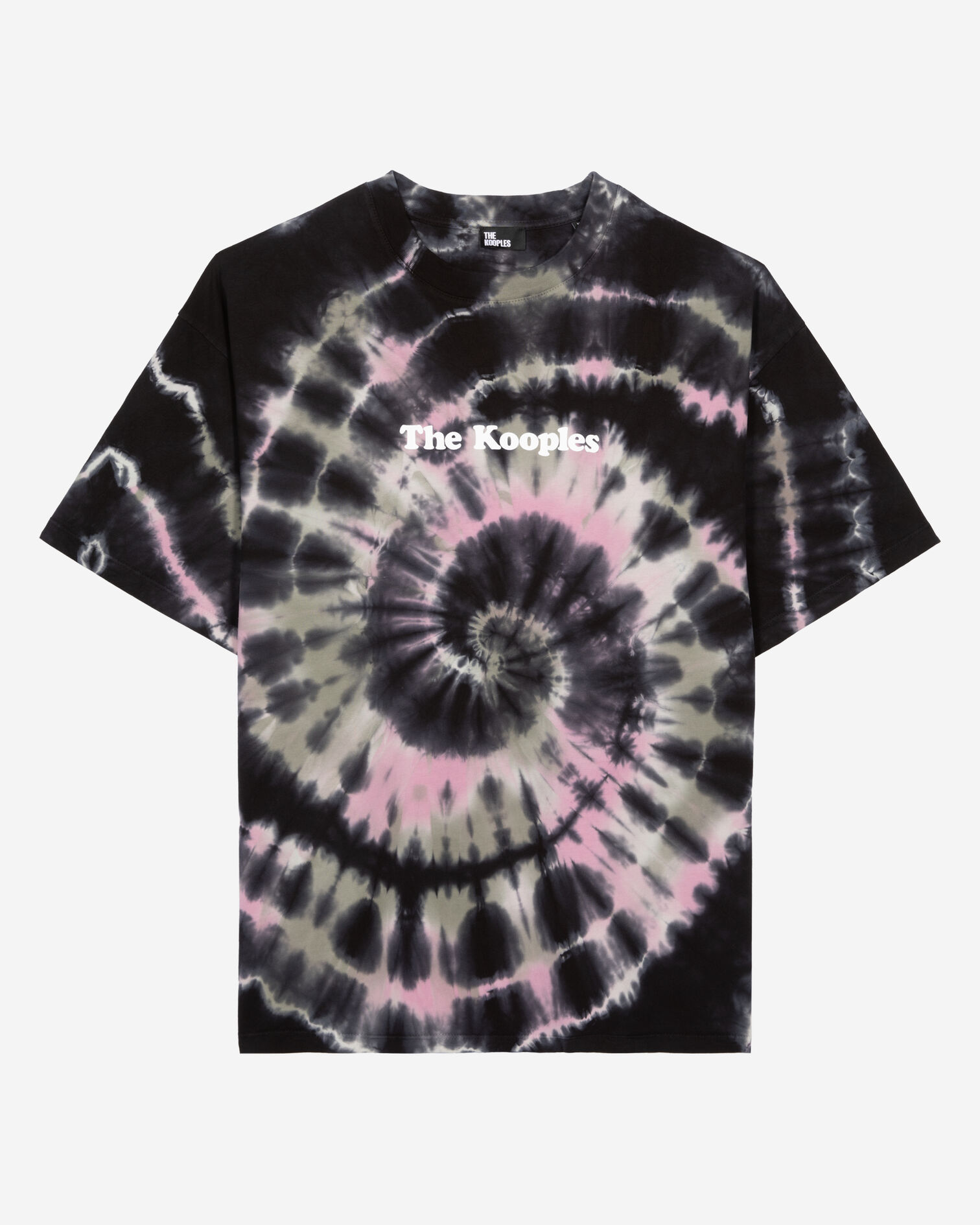 T-Shirt Tie and Dye, ECRU GREEN, hi-res image number null