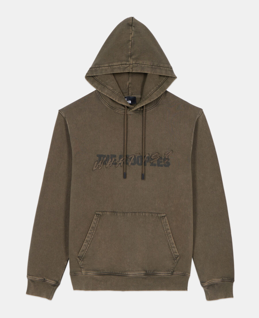 The Kooples H KAKI khaki what is hoodie