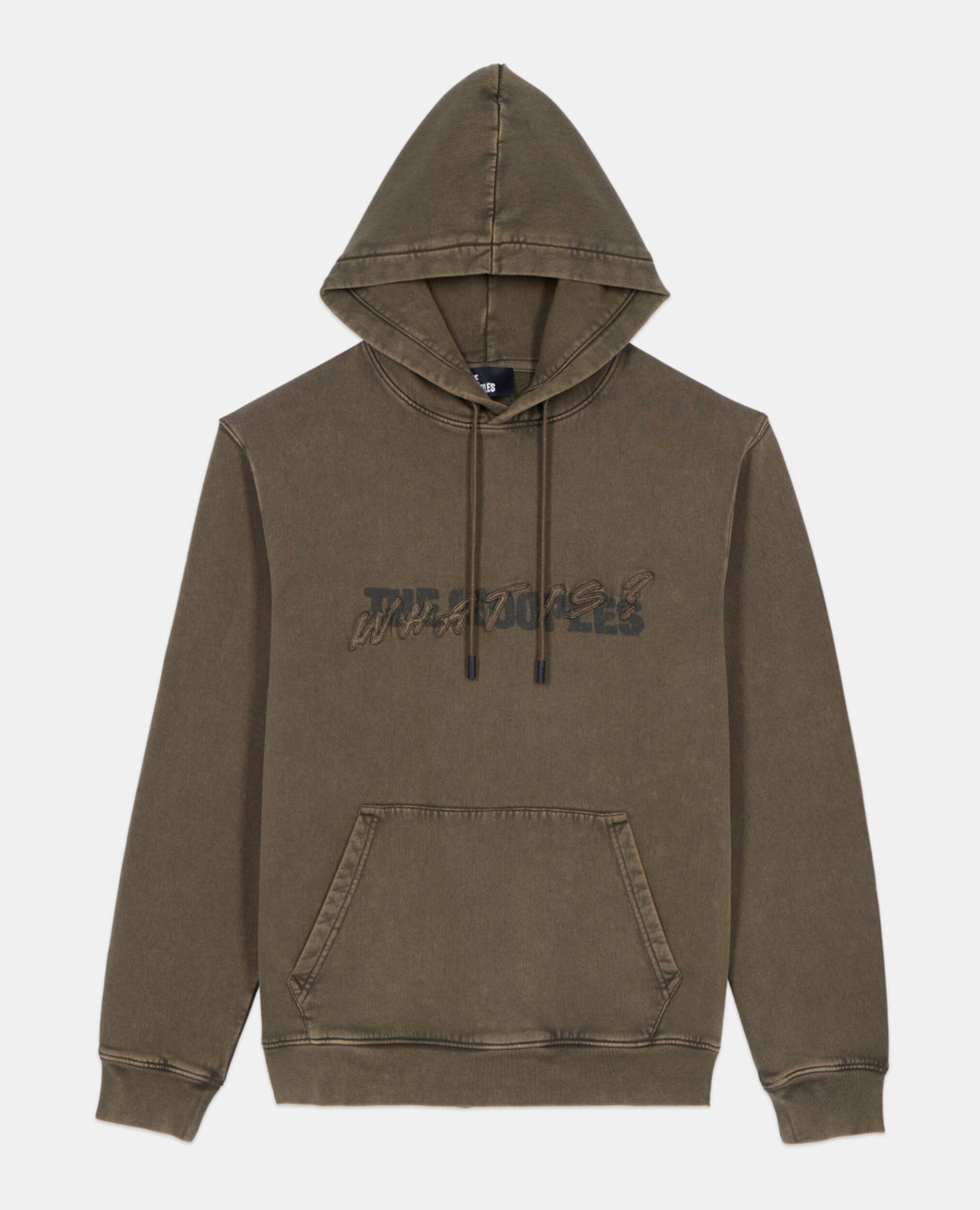 Khaki What is hoodie, KAKI, hi-res image number null