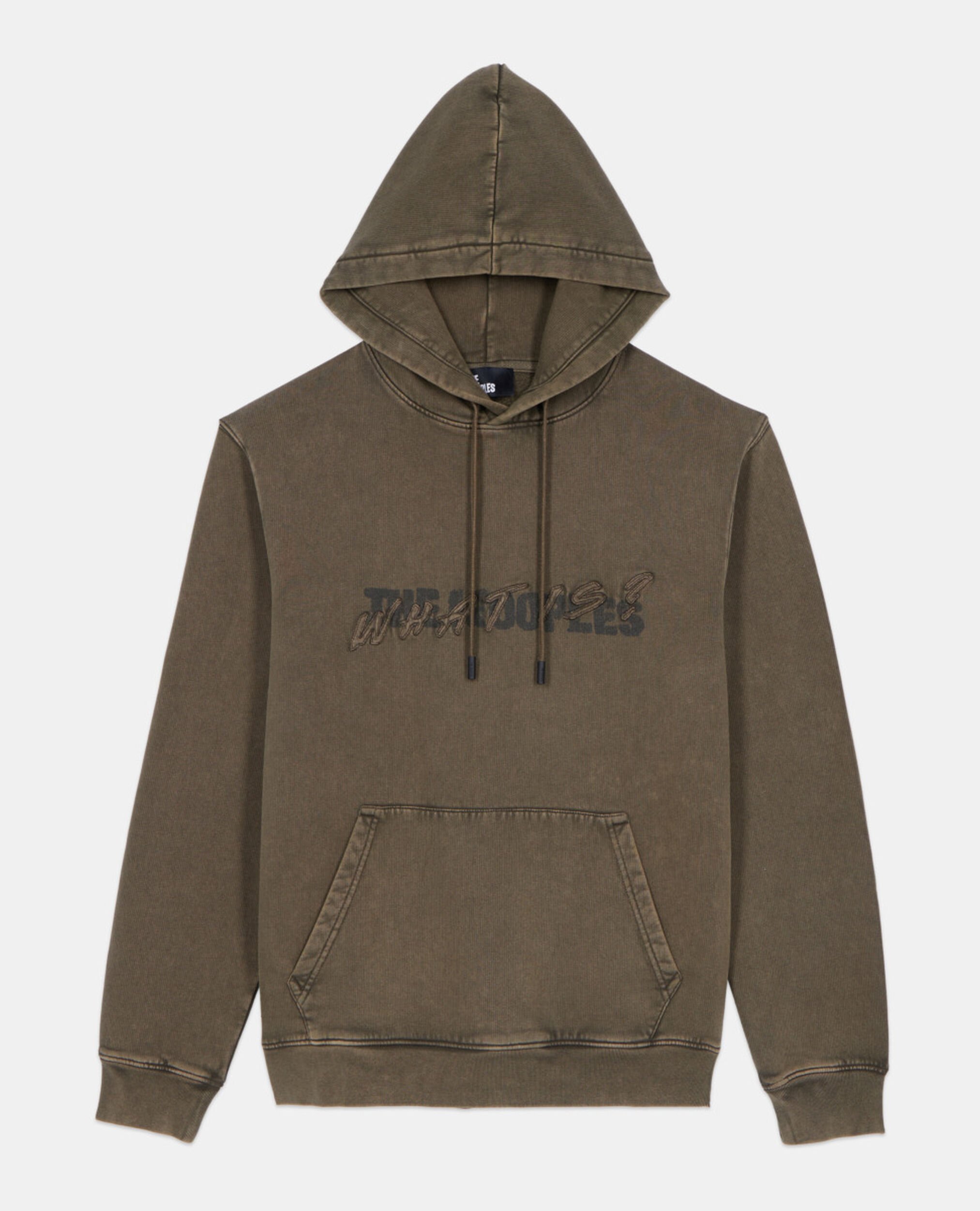Khaki What is hoodie, KAKI, hi-res image number null