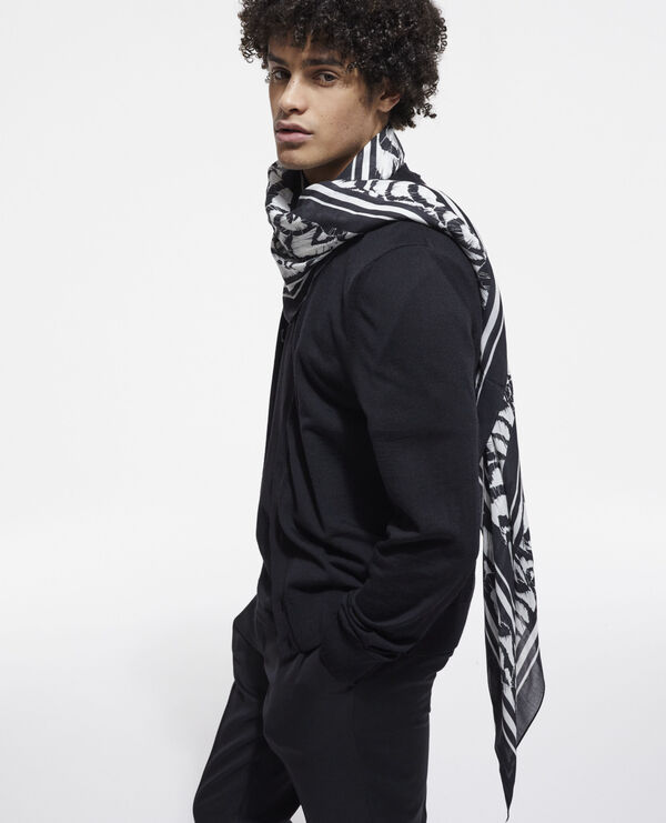 printed cashmere scarf