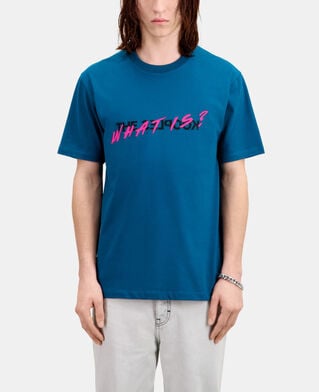 The Kooples H MEDIUM BLUE men's blue what is t-shirt