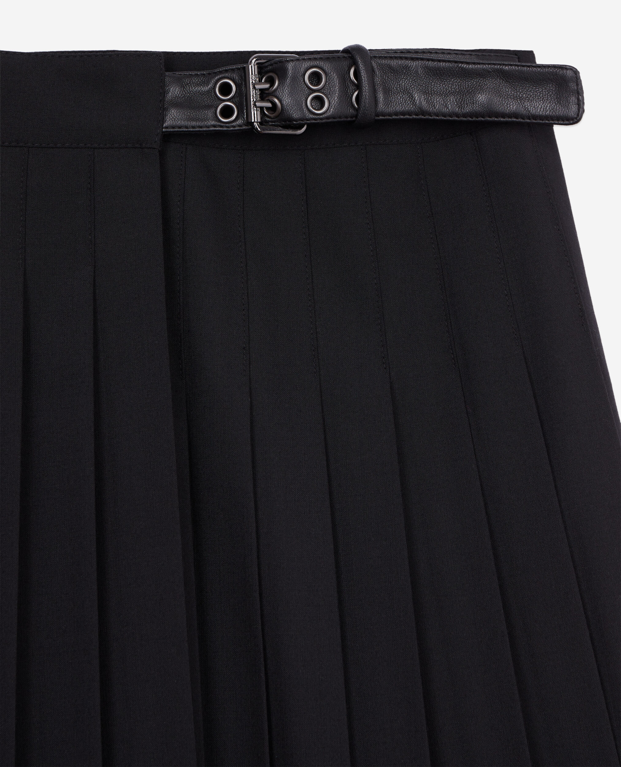 Womens pleated skirt short cheap