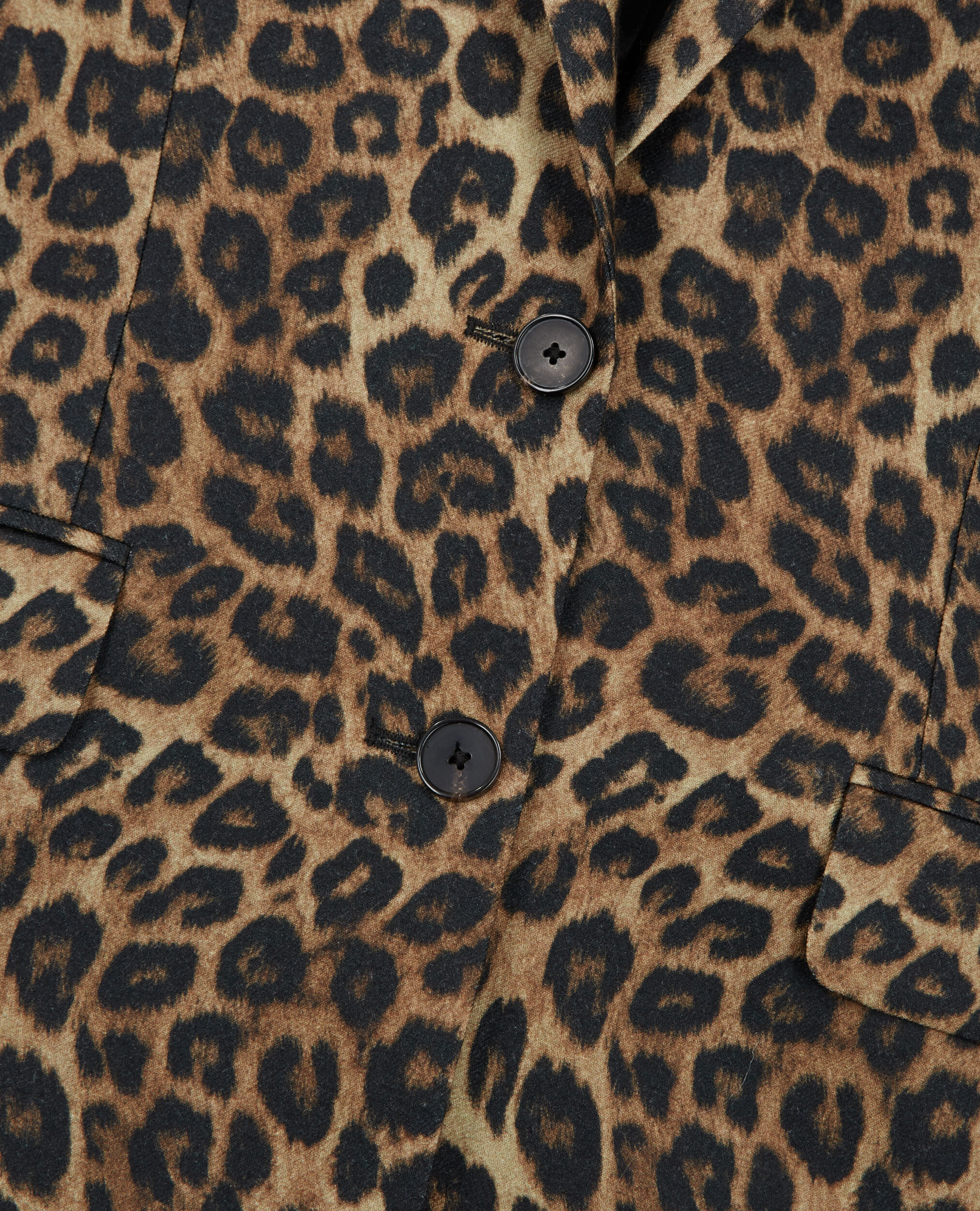 Leopard print straight-cut jacket, LEOPARD, hi-res image number null